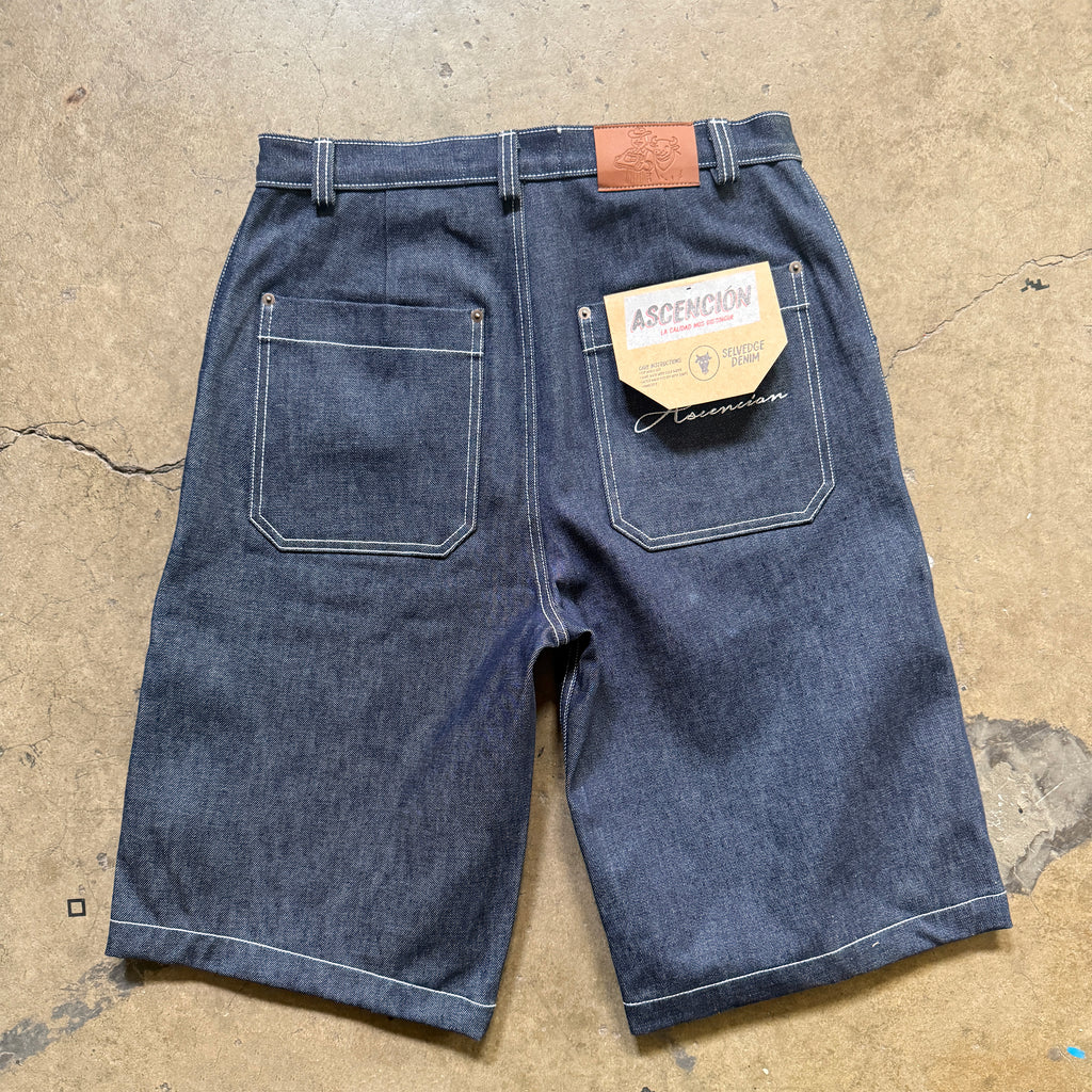 Indigo Big Cowboy Jorts