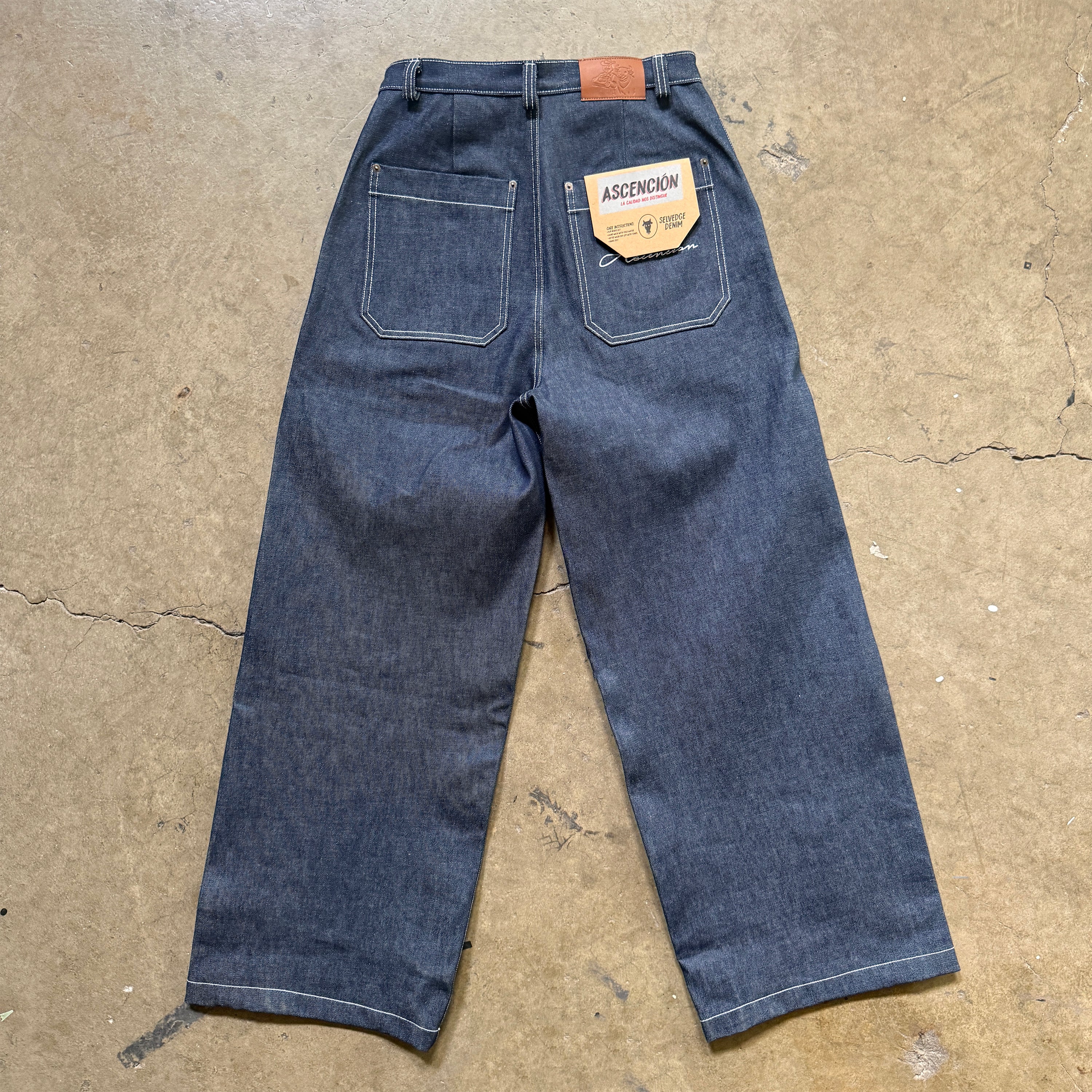Indigo Big Cowboy Pants