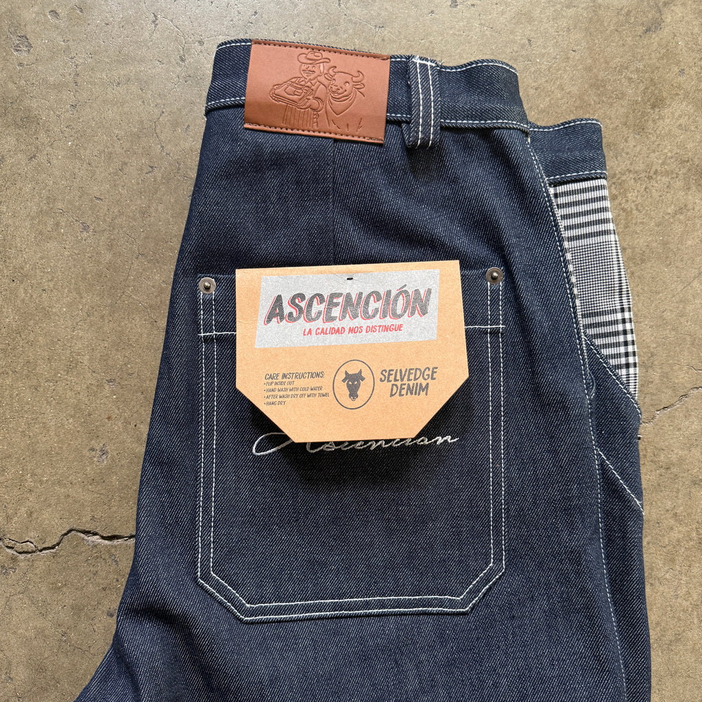 Indigo Big Cowboy Jorts