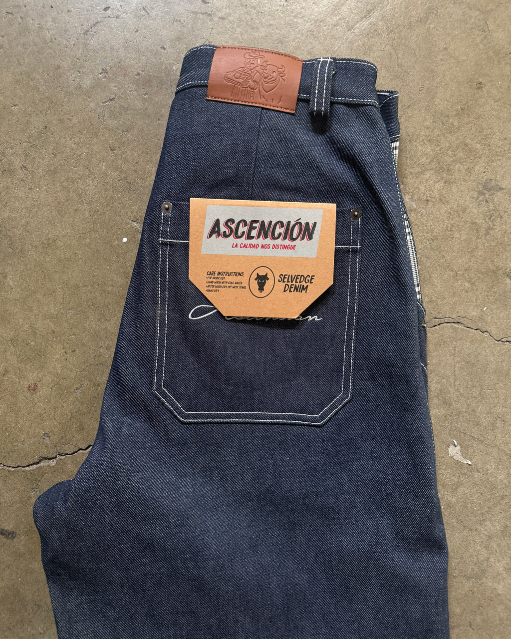 Indigo Big Cowboy Pants