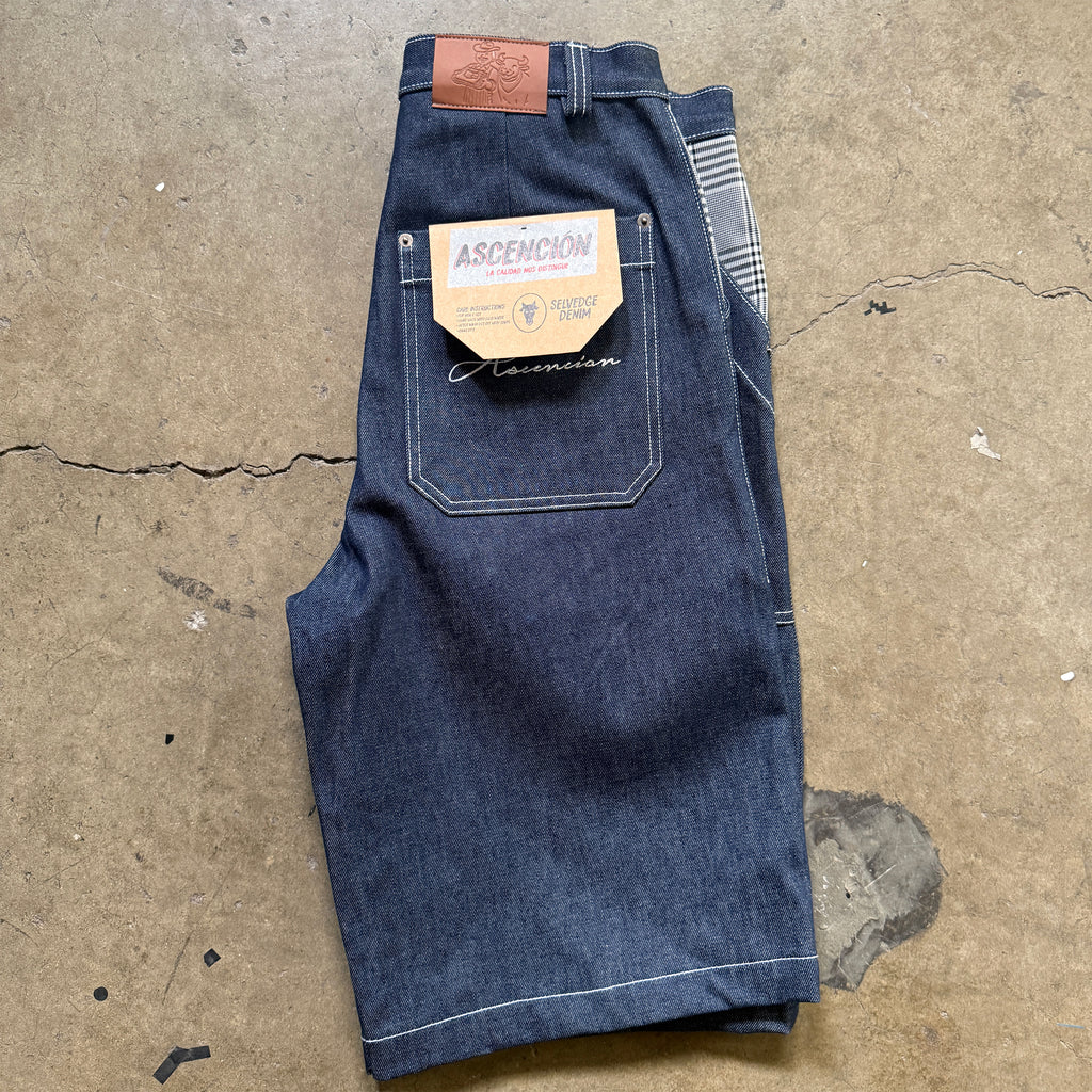 Indigo Big Cowboy Jorts