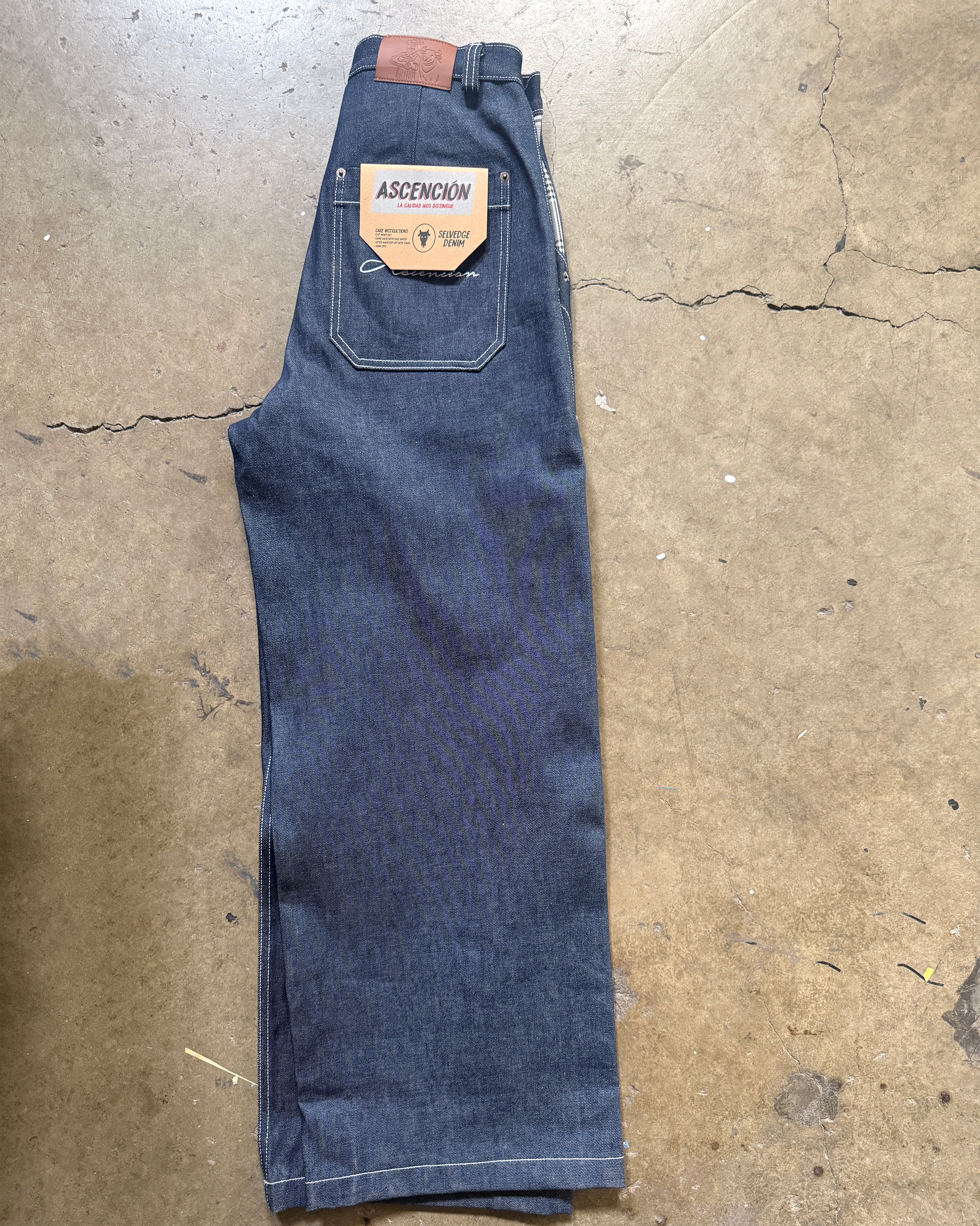 Indigo Big Cowboy Pants