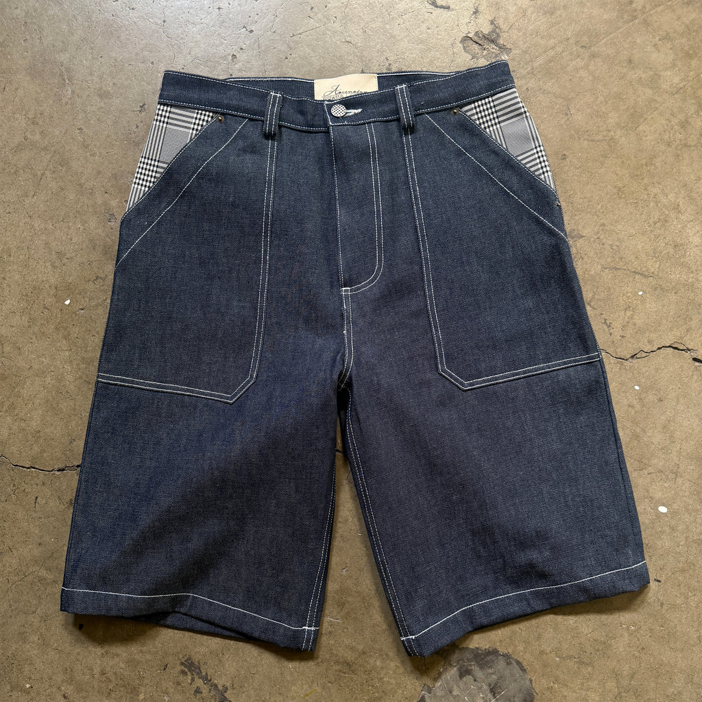 Indigo Big Cowboy Jorts