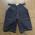 Indigo Big Cowboy Jorts