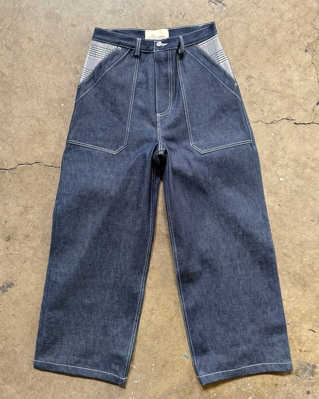 Indigo Big Cowboy Pants