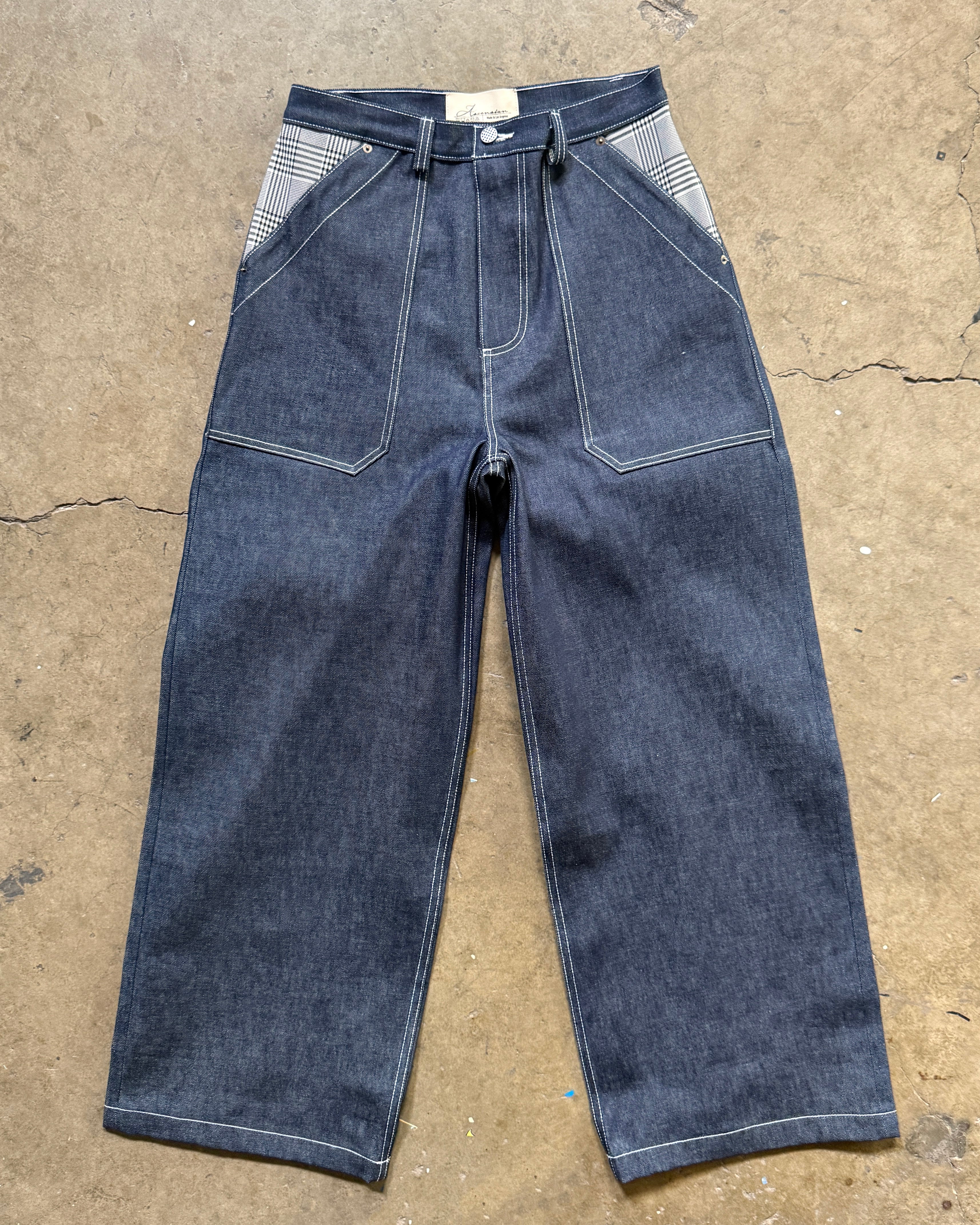 Indigo Big Cowboy Pants