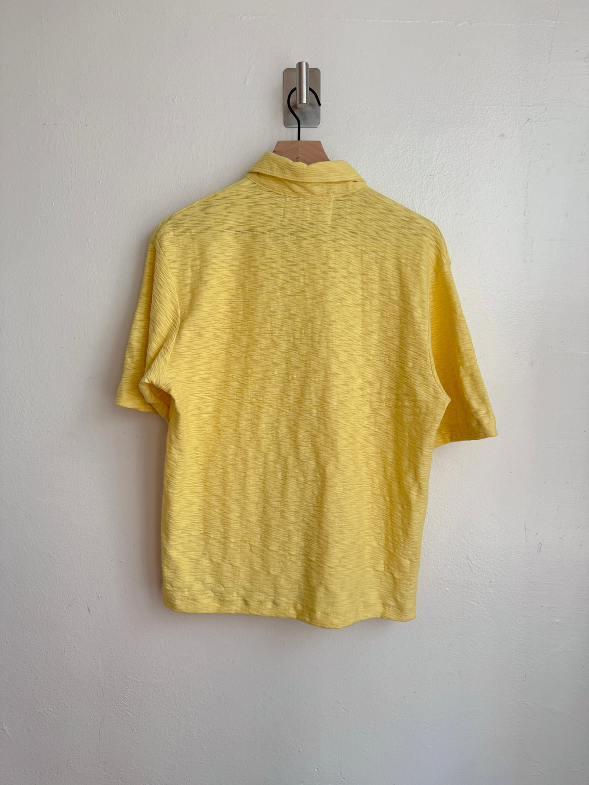 Lemon Yellow Slub Polo