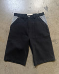 Black Big Cowboy Jorts