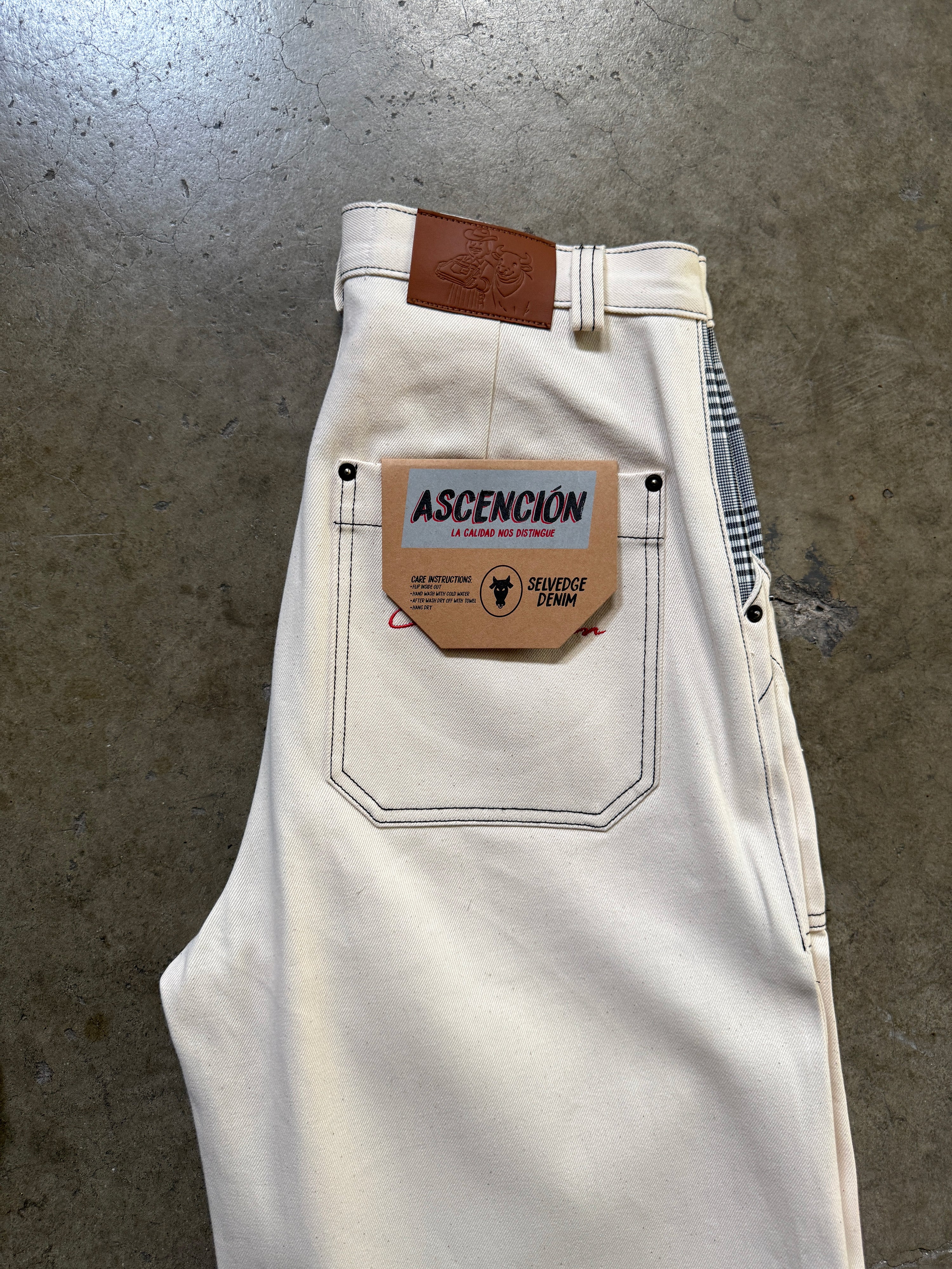 Natural Big Cowboy Pants